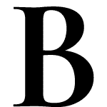 B