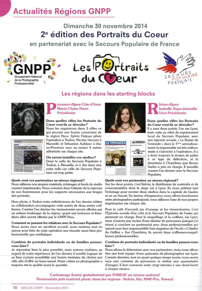 Egerie Photographies – 2014 11 30 Les portraits du coeur